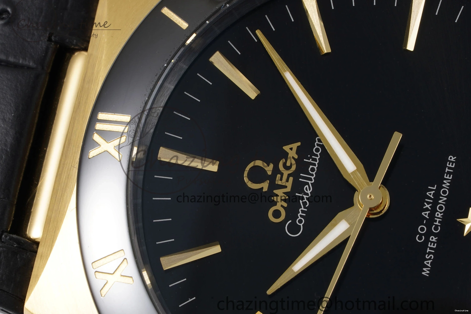 0425 UrbanStyle Constellation Black Ceramic YG VSF 1:1 Best Edition Black Dial on Black Gummy Strap A8900 Super Clone 7764